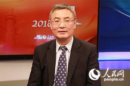 全國人大常委會副委員長、民進中央主席蔡達峰(人民網(wǎng)記者王喆 攝)