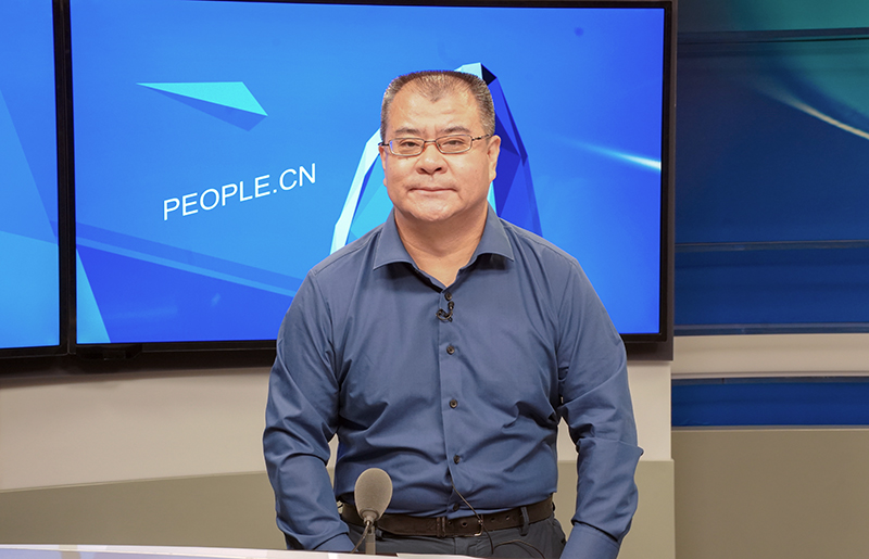 中國東方演藝集團(tuán)黨委書記、董事長景小勇接受人民網(wǎng)專訪。